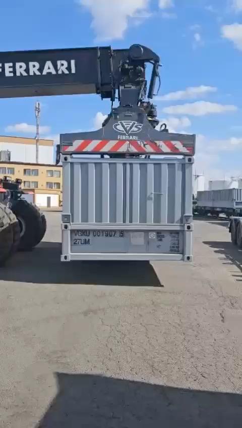 КТК 20' с крышкой для перевозки стали в рулонах 27UM